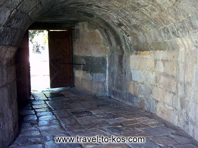 ENTRANCE GATE - One of the entrance gate to the Neratzias  castle.  