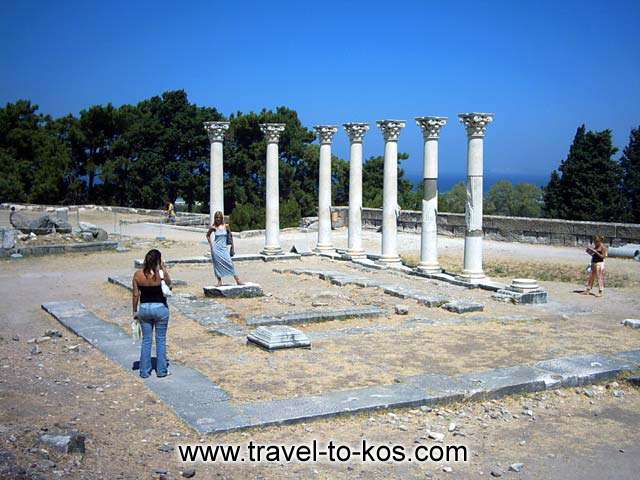 APOLLON TEMPLE - The Apollon Temple is beside the Asklepios altar. 