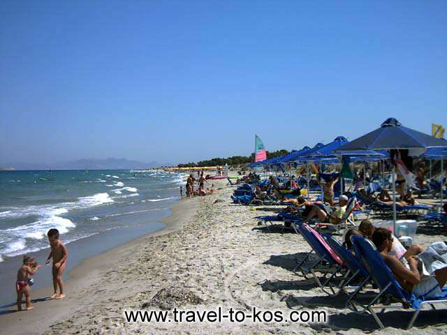 MARMARI BEACH - The sandy deach of Marmari area.