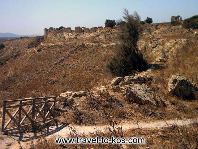 THE FORTRESS OF ANTIMACHIA - The wild view impress every visitor.  by WILDLIFE