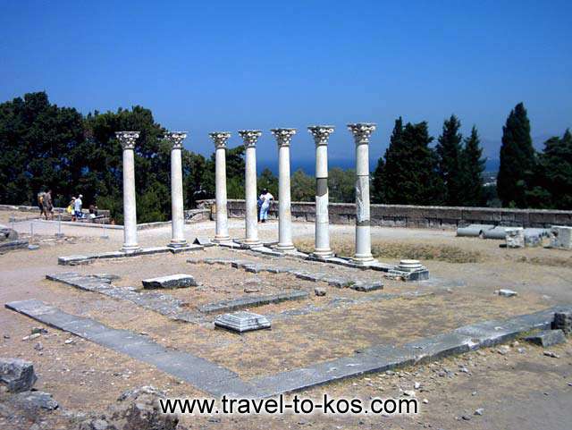 APOLLONOS TEMPLE - Asklepion:the ancient sanatorium. 