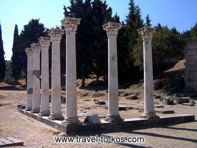 APOLLONOS TEMPLE - As mythology said, Asklepios was son of god Apollon. 