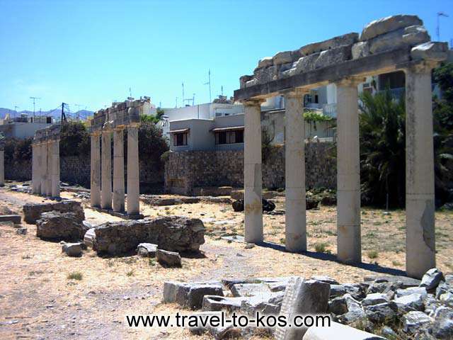 ANCIENT TOWN - A part of the ancient town of Kos. 