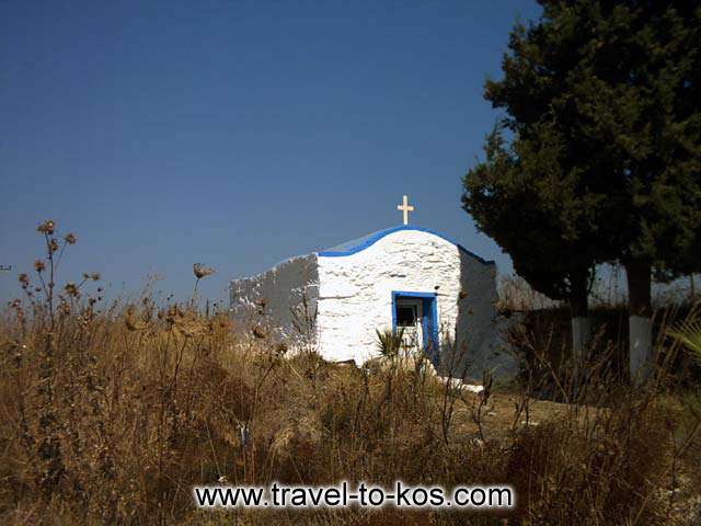 SAINT GEORGE - The church of saint George is on the way to the Mastichari village. 