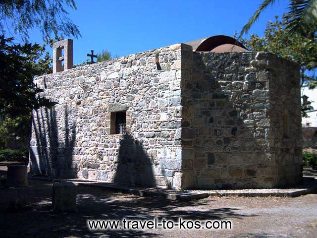 BYZANTINE CHURCH - The ancient city has monuments of different historical period. Such as this Byzantine church. 