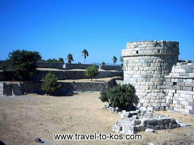 THE CASTLE OF THE KNIGHTS - The Neratzia castle is also named and castle of thw Knights because it built by the Knights of Hospitallers. 
