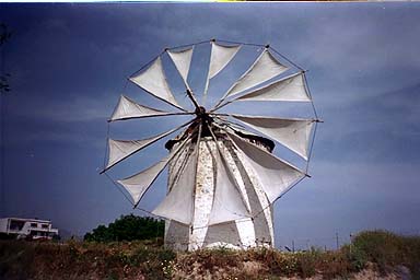 Windmill - windmill in the center of the Island