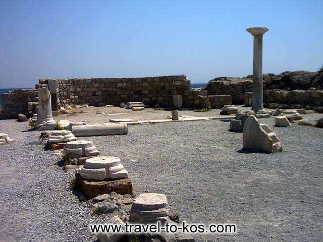 BASILIKA OF AGIOS STEFANOS - Basilica of Agios Stefanos is the most important ancient monument of the area. 