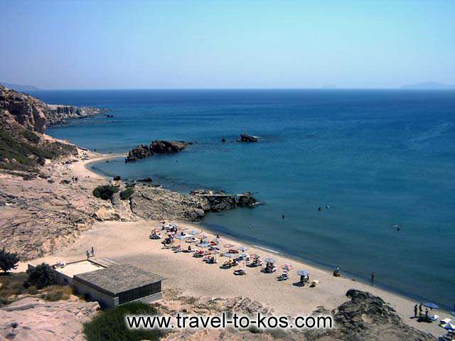 ROCKY COASTLINE - A charm rocky coastline beach of the Kos island. 