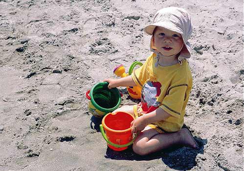 GIRL ON THE BEACH - 