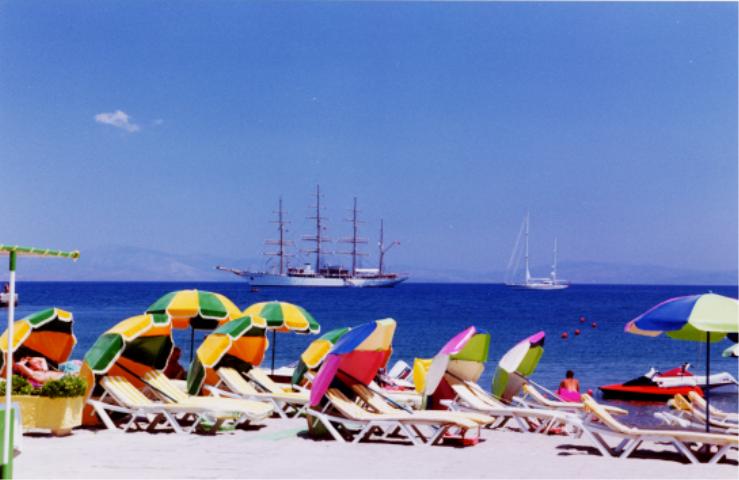 Kos Town beach - Kos Town beach by Derek Oakley