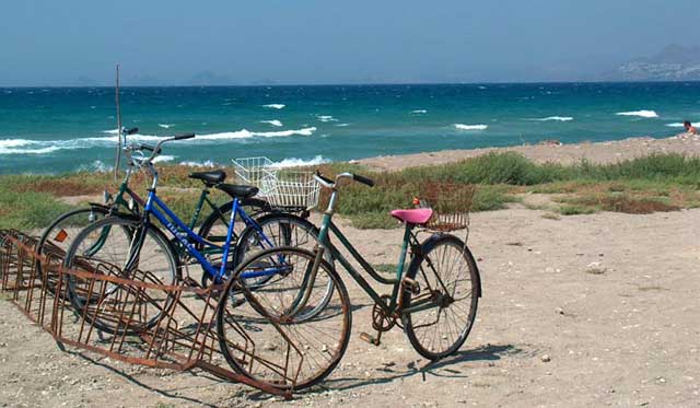 Bikes and sea -  by Yvan Jonneret