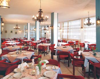 A photo from restaurant of the hotel Atlantis CLICK TO ENLARGE