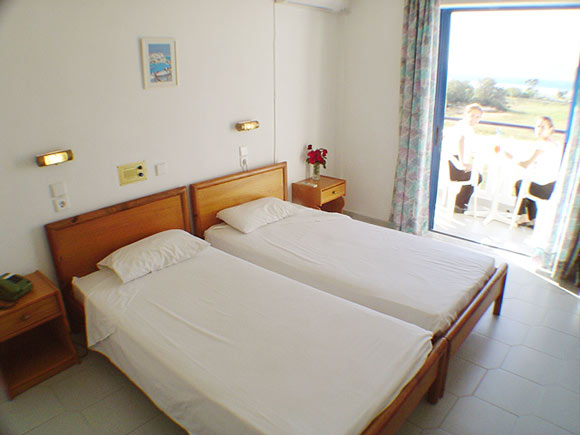 Another photo of room with two beds CLICK TO ENLARGE