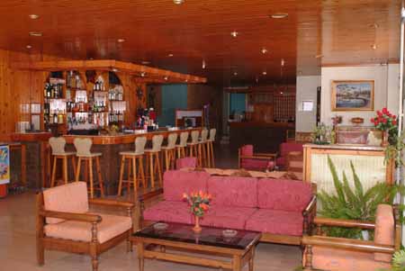 Photo of the bar-cafe of Kontia hotel CLICK TO ENLARGE