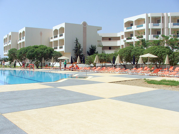 Inside image of restaurant of Sovereign Beach hotel in Kos CLICK TO ENLARGE