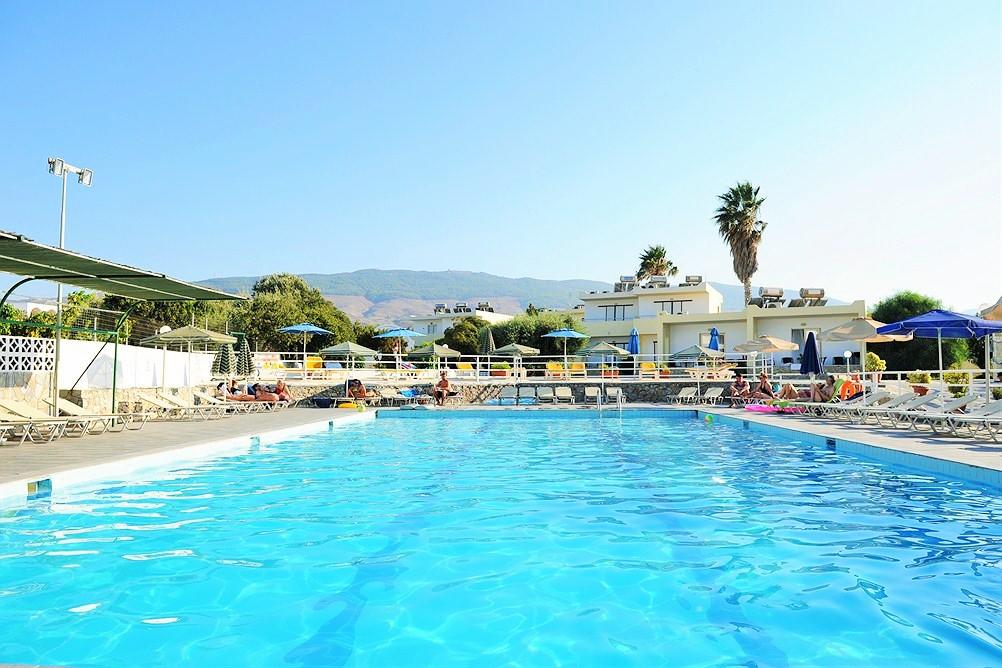 Another image of pool of Niriides Beach Hotel, located in Psalidi area - Kos town CLICK TO ENLARGE