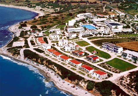 Panoramic view of the Achilleas hotel CLICK TO ENLARGE