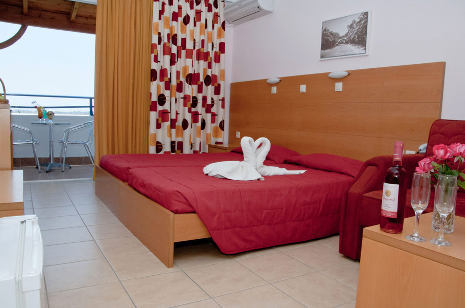 Another photo of a double room of Tigaki Star hotel in Kos CLICK TO ENLARGE