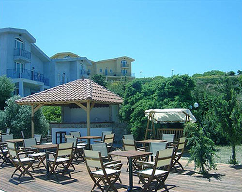 Photo of cafe of SEAGULLS BAY HOTEL APARTMENTS in Kos CLICK TO ENLARGE