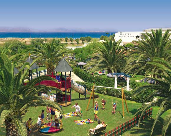 Fun for kids to our playground, family hotel Sandy Beach CLICK TO ENLARGE