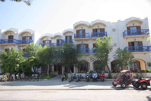 Image of Theodorou Beach Hotel, located in Kos Town. CLICK TO ENLARGE