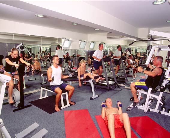 Fitness Center of Pelagos Hotel. CLICK TO ENLARGE