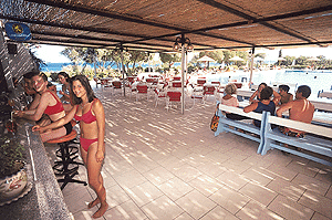 Relax and enjoy your coffee at the pool bar CLICK TO ENLARGE