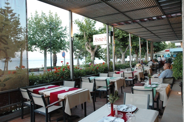 Restaurant of Triton Hotel, located in Kos town. CLICK TO ENLARGE